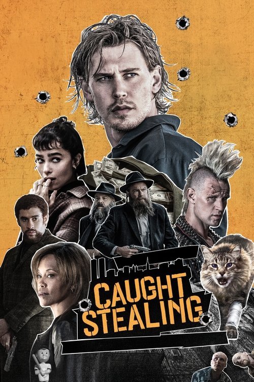 Caught Stealing (2025) BluRay [Hindi (DD5.1) & English] 4K 1080p 720p & 480p Dual Audio [x264/10Bit-HEVC] | Full Movie